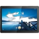 Lenovo TAB M10 TB-X605LC LTE 3 GB 32 GB 4G siyah tablet ekranında manzara ve saat görünüyor