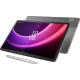 Lenovo Tab P11 TB350FU gri öğrenci tableti, çoklu ekran arayüzlü ön panel ve arka kamera tasarımı.
