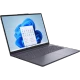 Gri Lenovo IdeaPad Slim 3 83K2001WTR021 iş ve ofis laptopu, açık ekranda önden çapraz açıyla görünüm