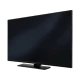Grundig 49 VLX 9775 BP Miami Ultra HD 4K LED televizyon, siyah ekranı ve ayaklı tasarımıyla önden görünür