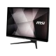 MSI PRO 22XT 9M-020XTR Intel Core i3-9100 siyah masaüstü bilgisayarın önden görünümü