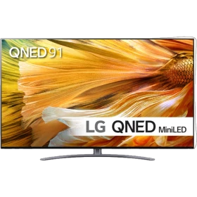 LG 65QNED916PA Ultra HD 4K QNED televizyon, Min iLED ekran tasarımı ile canlı renkler ve şık siyah kasa