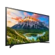 Samsung 49N5300 Full HD FHD LED televizyon siyah ekran manzaralı dağ ve göl görüntüsü