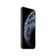 Apple iPhone 11 Pro siyah akıllı telefon, yan açıdan ön yüz ekranı ve çerçevesiyle görünüyor