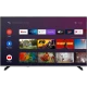 Vestel 65UA9631 Ultra HD 4K LED televizyon, siyah çerçeveli geniş ekranda akıllı TV menüsüyle görünüyor