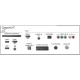 Philips 50PFK5300 Full HD LED TV bağlantı arka paneli; HDMI, USB ve TV anten girişleri görünüyor