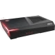 MSI MPG Trident 3 10SI-016EU siyah masaüstü bilgisayar, kırmızı LED aydınlatmalı kompakt tasarım