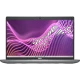 Dell Latitude 5440 ultrabook, gri renkli dizüstü bilgisayar ekranında mor dalga arayüzü görünüyor