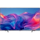 Beko B75 QE 988 A Ultra HD 4K TV, ince siyah çerçeveli ekranında renkli soyut görüntüyle önden görünüm