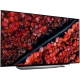 LG OLED77C9PLA Ultra HD 4K OLED televizyon ekranında kırmızı doğa manzarası, genel renk görünümü