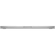 Apple MacBook Pro M4 Pro 16.2 inç gümüş laptop, kapalı durumda ince yan profil görünümü