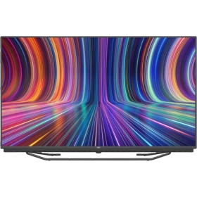Beko B43 C 890 A Ultra HD 4K televizyon, siyah çerçeveli ve renkli ekranlı tasarım