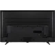 Vestel 50U9730 Ultra HD 4K LED televizyonun siyah arka paneli ve bağlantı bölümleri