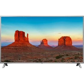 LG 86UK6500PLA Ultra HD 4K LED televizyon, genel renkli şık ekran görünümüyle vitrin görseli