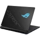 Asus ROG Strix SCAR 16 WRWF14503 siyah oyuncu laptop, arkada ROG logosu ve havalandırma detayları görünüyor.