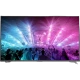 Philips 49PUS7101 Ultra HD 4K LED TV ekranında konser ışıkları ve renkli sahne görüntüsü, genel renkli