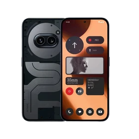 Nothing Phone 2a Plus siyah akıllı telefon, ön ekranı ve çift kameralı arka tasarımıyla ana vitrin görünümü
