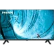 Philips 32PHS6009 HD Ready LED televizyon ekranında buz temalı görüntü, genel renkli vitrin görünümü