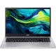 Acer Aspire Go 15 AG15-41P-R4CE gümüş iş ve ofis laptopu, açık ekranlı önden görünüm