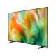 Samsung 75M80H Ultra HD 4K LED televizyon; canlı renklerle çiçek temalı ekran görüntüsü, genel renk.