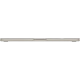 Apple MacBook Air M4 15.3 inç altın renk laptop, kapalı halde yandan ince profil görünümü