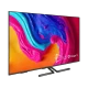Beko B65 Q 990 AY Ultra HD 4K TV, ince çerçeveli siyah tasarımı ve ayaklı görünümüyle renkli ekranda