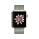 Apple Watch Sport 42 mm altın rengi alüminyum kasa, naylon örgü kordon ve çiçek ekranı