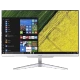 Acer Aspire C22-865 masaüstü bilgisayar, gümüş renkli ince ekran ve Windows arayüzüyle önden görünüm