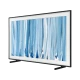 Samsung 75LS03HW Ultra HD 4K QLED televizyon, ince çerçeveli genel renkli ekran görünümü