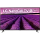 LG 65SM8000PLA Ultra HD 4K LED televizyon; lavanta tarlası temalı ekran, genel renk vitrin görünümlü.