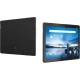 Lenovo Tab M10 TB-X505F siyah tablet; 32 GB depolama, vitrin görselinde ekran ve arka kapak görünüyor.