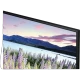 Samsung 50J5570 Full HD FHD LED televizyon, çiçekli manzara ekranda, genel siyah tasarım