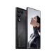 Siyah Nubia RedMagic 11 Air akıllı telefon, ince çerçeveli ekranı ve çoklu arka kamera tasarımıyla önden ve arkadan görünüm