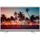 Arçelik A49L 5531 4W2 Full HD LED televizyon, palmiye ağaçlı sahil manzarası gösteren ince ekranlı TV