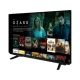 Beko B55 A 860 B Ultra HD 4K televizyon, siyah ekranında Netflix içeriklerini gösteriyor