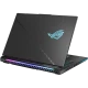 Asus ROG Strix G18 2025 G814PP-S9045 siyah oyuncu laptop, RGB aydınlatmalı şık tasarım görünüyor