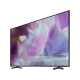 Samsung 85Q60A Ultra HD 4K QLED TV ekranında canlı renkler, genel siyah tasarım görünümü