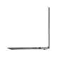 Gri Lenovo IdeaPad Slim 3 83EM00KYTR003 iş ve ofis laptopu, yandan ince tasarım ve bağlantı noktaları görünümü