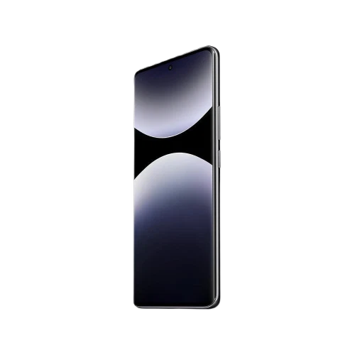 Xiaomi Redmi Note 14 Pro Plus siyah akıllı telefon, önden görünüm, ince çerçeveli tam ekran tasarım