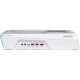 MSI Trident 3 Arctic 9SH-434TR beyaz masaüstü bilgisayarın arka bağlantı portları ve açılı tasarımı