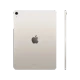 Apple iPad Air M4 Wi‑Fi + Cellular 128 GB 5G, 11 inç yıldız ışığı tablet arka paneli ve yan görünüm