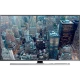 Samsung 75JU7000 Ultra HD 4K TV vitrin görseli; geniş ekranlı televizyon, genel siyah renk tasarım