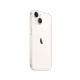 Apple iPhone 14 Plus beyaz akıllı telefon, arka yüzey ve çift kamera modülü yandan açıyla görünüm