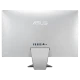 Asus Vivo V222UAK-WA040D beyaz masaüstü bilgisayarın arka yüzü ve destek ayağı görünümü