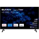 Sunny SN65FMN501 Ultra HD 4K TV, siyah çerçeveli 65 inç televizyonun önden görünümü