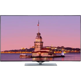 Vestel 50UA9200 Ultra HD 4K LED televizyon, Kız Kulesi manzarasını gösteren siyah ekranlı TV