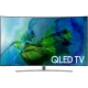 Samsung 55Q8C Ultra HD 4K QLED TV, ince tasarımlı ve kuş temalı canlı ekran görüntüsüyle vitrin görünümü
