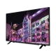 Arçelik A32L 6760 D Full HD LED TV, renkli şehir manzarası gösteren siyah ekranlı televizyon