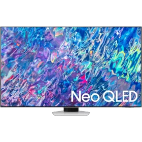 Samsung 85QN85B Ultra HD 4K QLED TV, Neo QLED ekransız canlı renkler ve ince tasarım ile vitrin görünümü