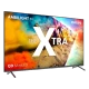 Philips 75MLED950 Ultra HD 4K LED televizyon; Ambilight tv arayüzü açık, genel renk tasarım.